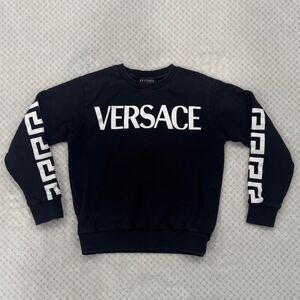 Versace Black and Navy Sweatshirt